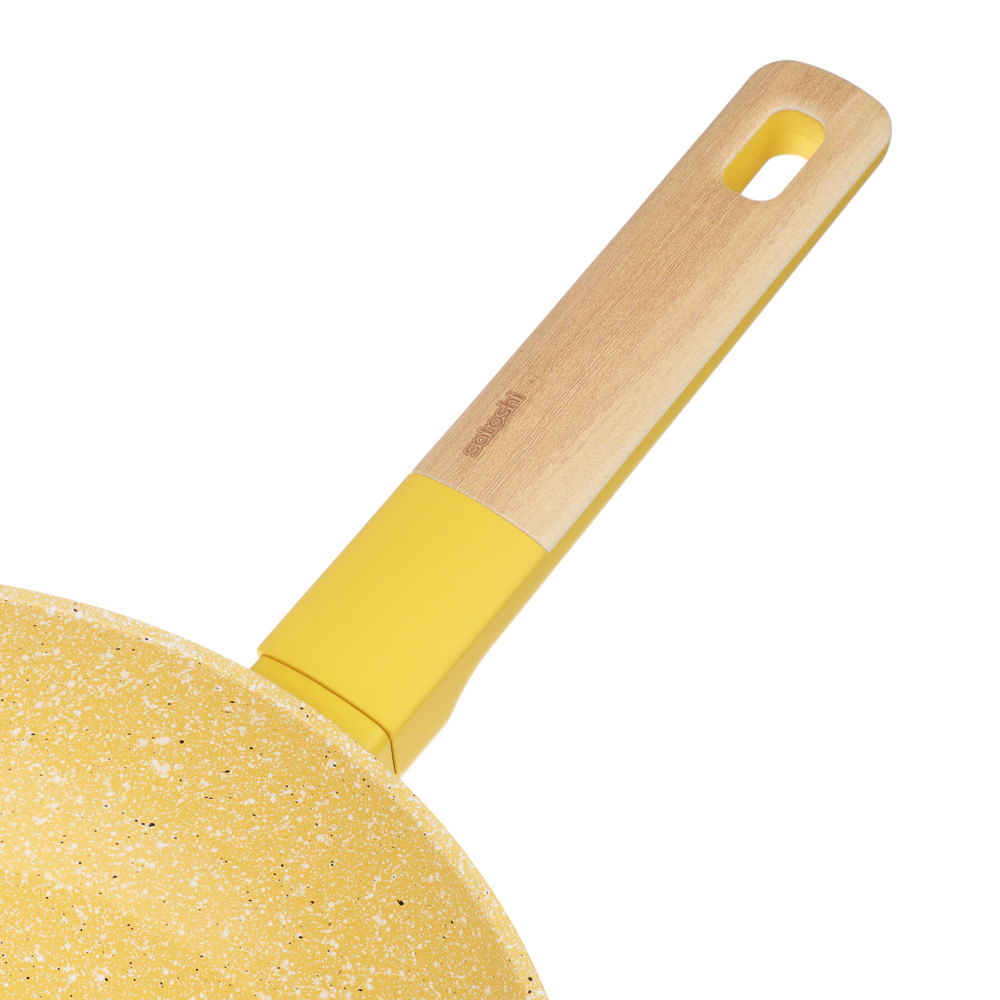 SATOSHI Дейзи Сковорода литая d26см, антипригарное покрытие мрамор, индукция, 3 цвета, арт.№ 846-680