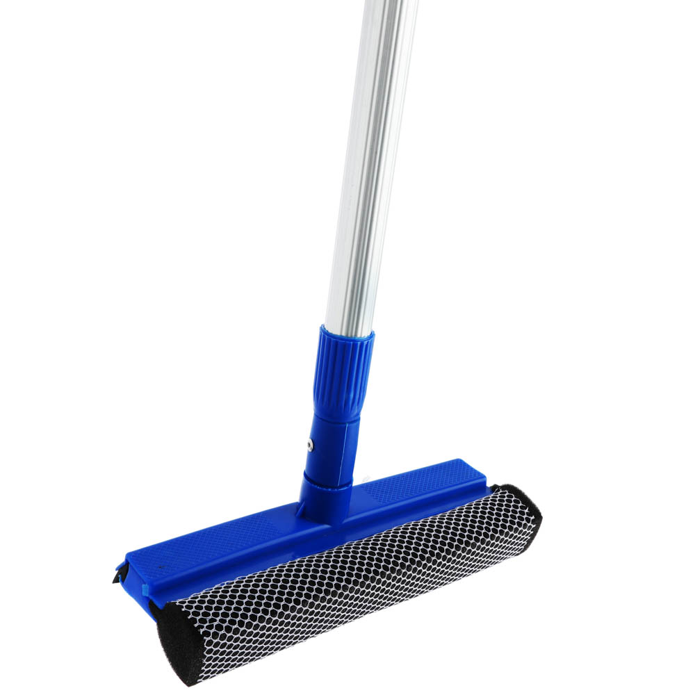 Окномойка тм VETTA, телескопическая ручка 65-110см, цвет синий, арт.№ 444-020