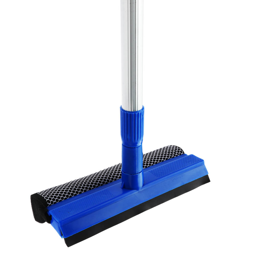 Окномойка тм VETTA, телескопическая ручка 65-110см, цвет синий, арт.№ 444-020