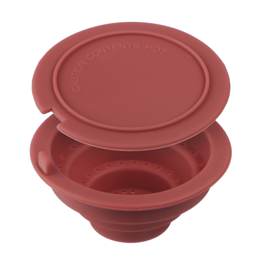 VETTA Ситечко для кружки с крышкой, 9,4х5см, силикон, арт.№ 856-170