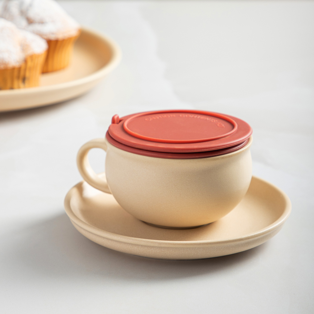 VETTA Ситечко для кружки с крышкой, 9,4х5см, силикон, арт.№ 856-170