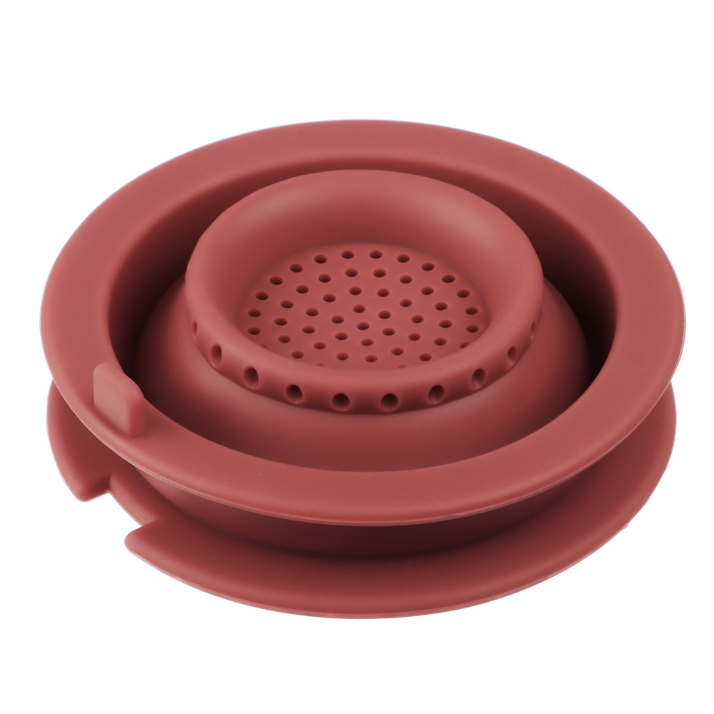 VETTA Ситечко для кружки с крышкой, 9,4х5см, силикон, арт.№ 856-170