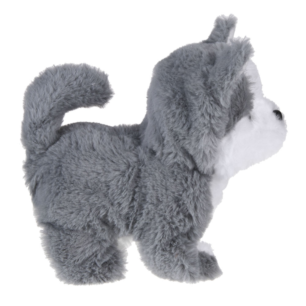 ИГРОЛЕНД Питомец интерактивный "Пушистя", PP, полиэстер, 16-20см, движение, звук, 2хАА,  4 дизайна, арт.№ 272-009