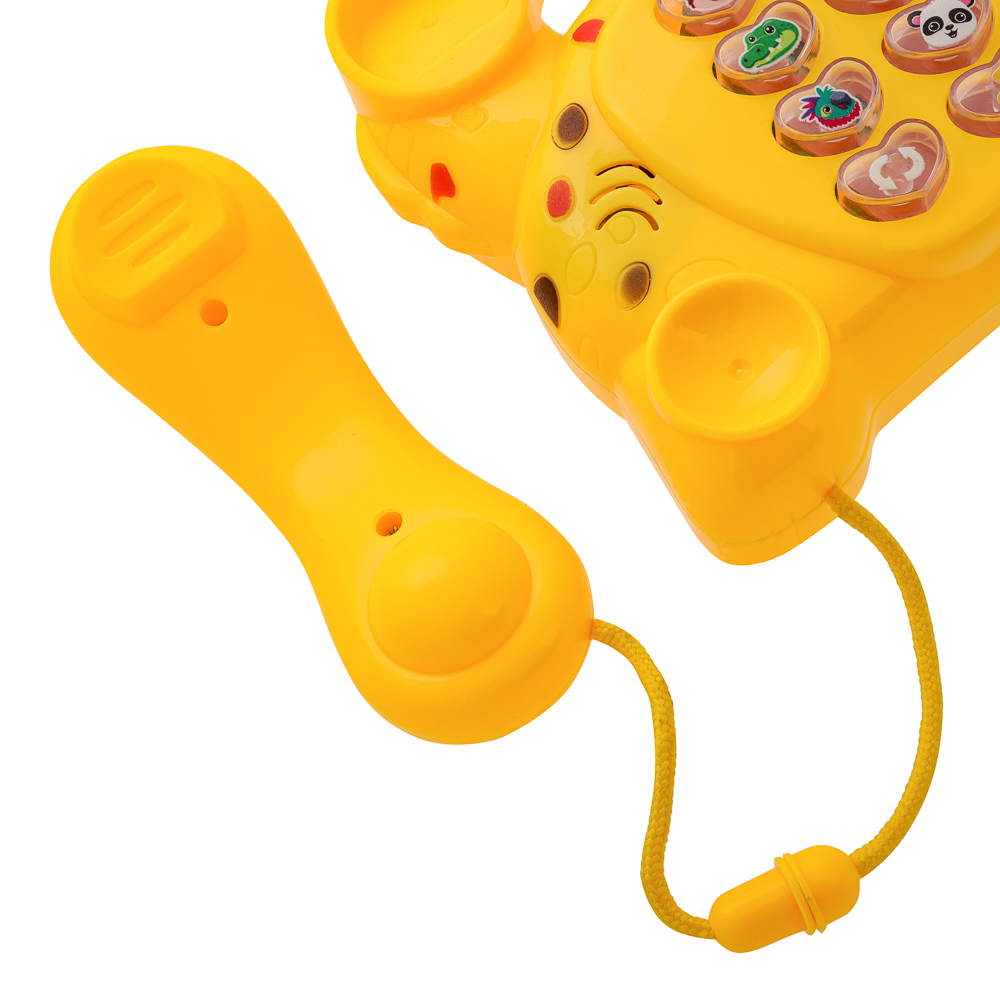 ИГРОЛЕНД Игрушка музыкальная "Телефончик", звук, свет, PP, 16х16х7см, 3хАА, арт.№ 272-010