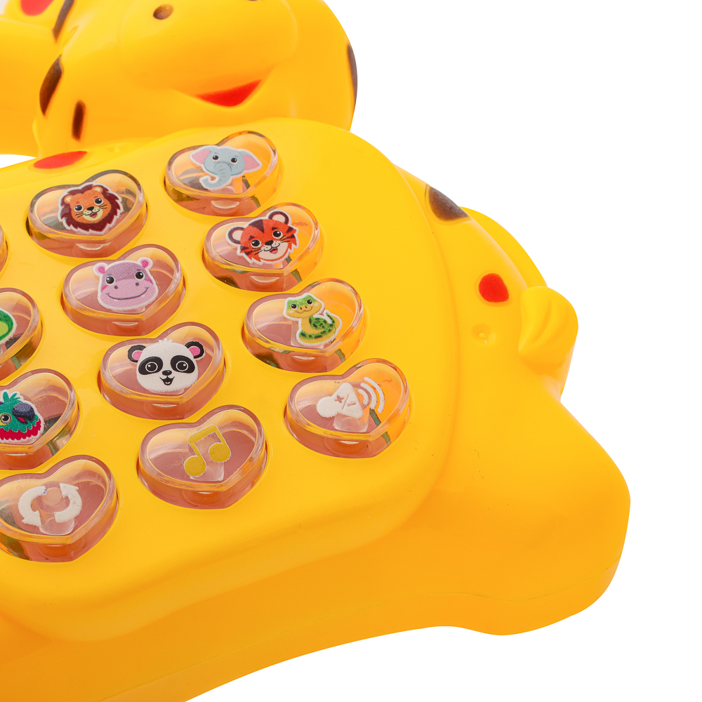 ИГРОЛЕНД Игрушка музыкальная "Телефончик", звук, свет, PP, 16х16х7см, 3хАА, арт.№ 272-010