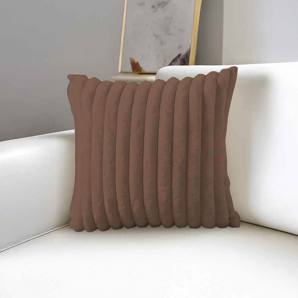 Подушка декоративная тм PROVANCE Сенса полоска, 40х40см, 100% полиэстер, 4 цвета, арт.№ 486-240