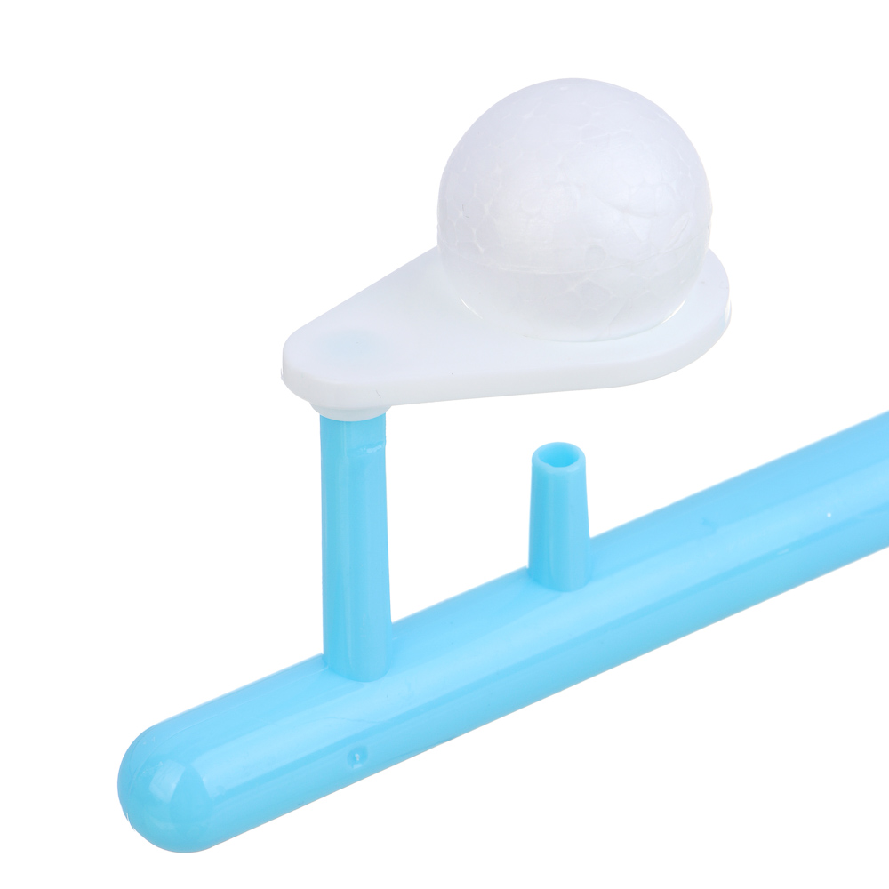 ИГРОЛЕНД Логопедическая игра тренажер "Аэробол", PP, пенопласт, 14х10х4см, 4 цвета, арт.№ 262-458