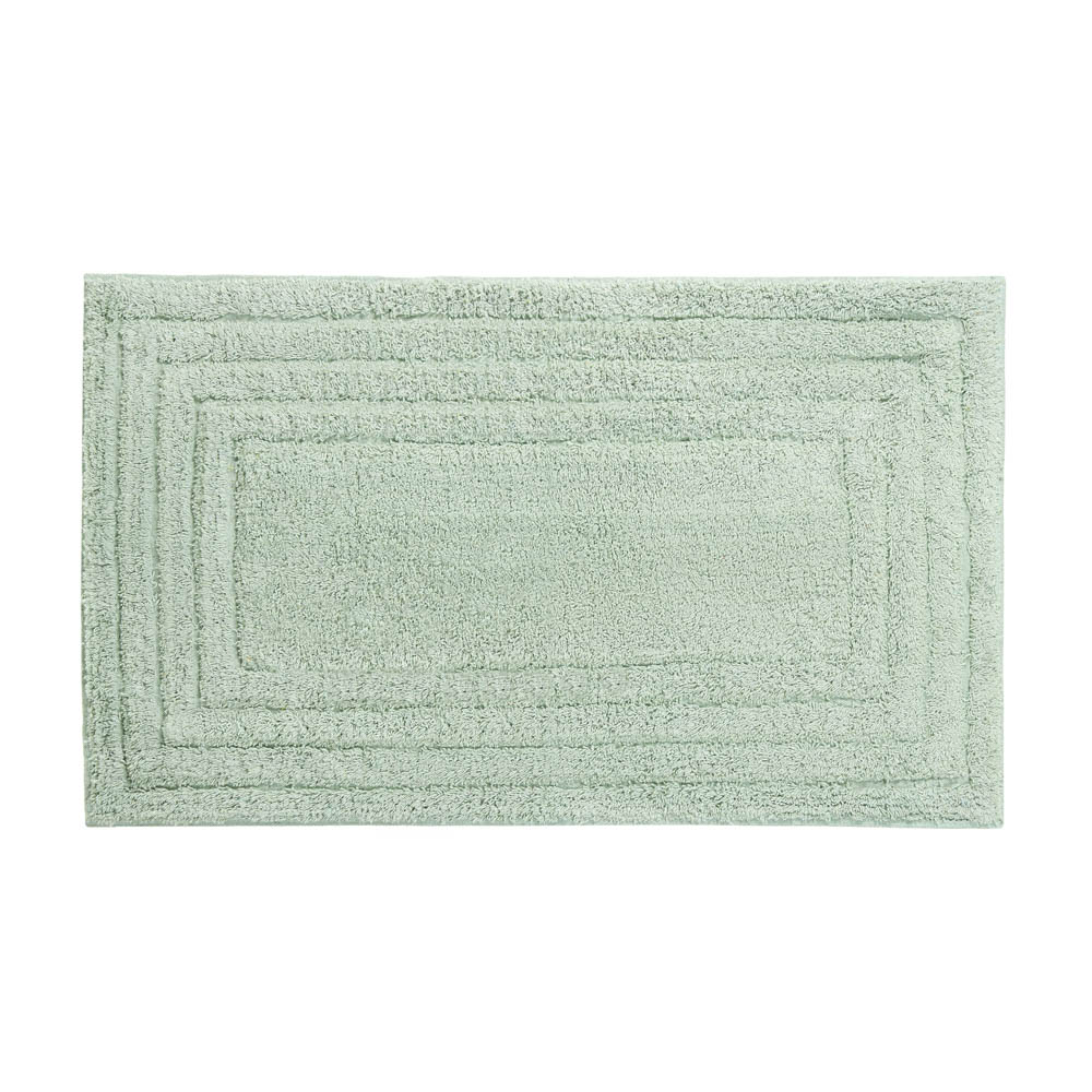 VETTA Коврик для ванной 50x80 см, хлопок, мятный (Индия), арт.№ 462-013