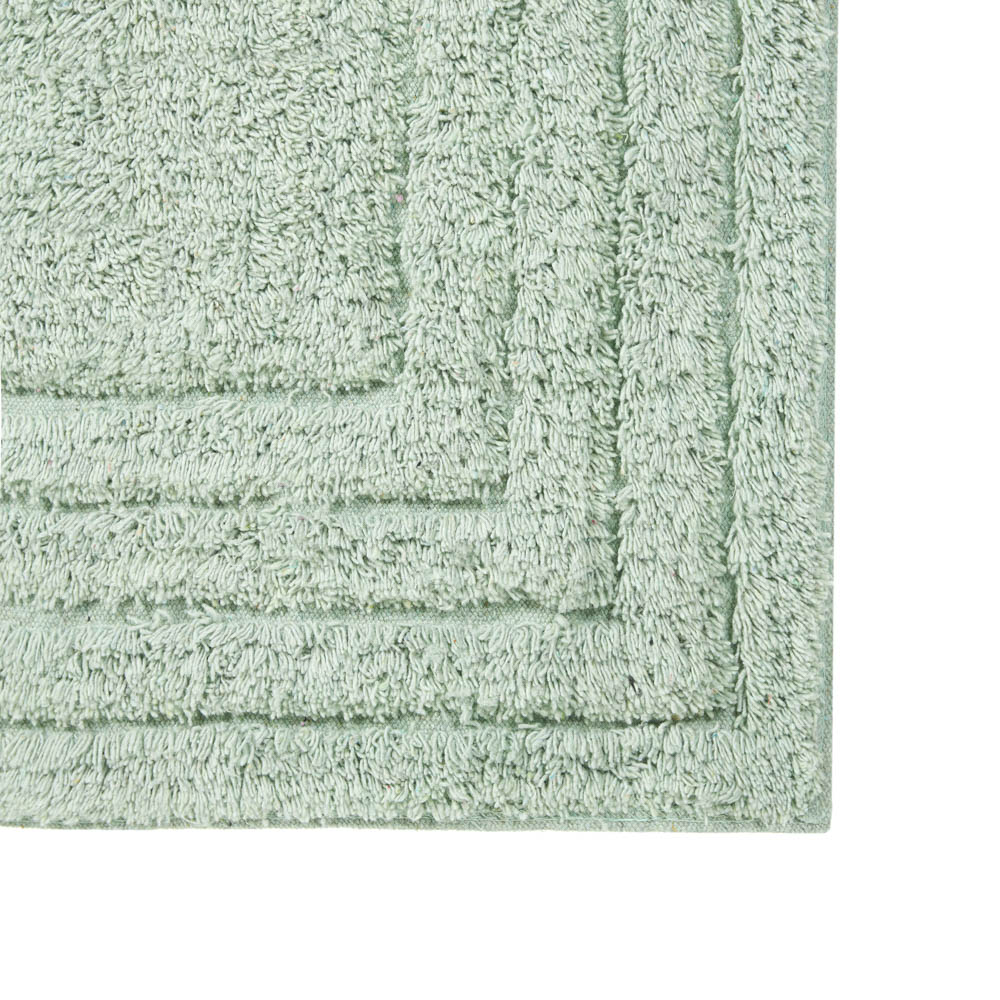 VETTA Коврик для ванной 50x80 см, хлопок, мятный (Индия), арт.№ 462-013