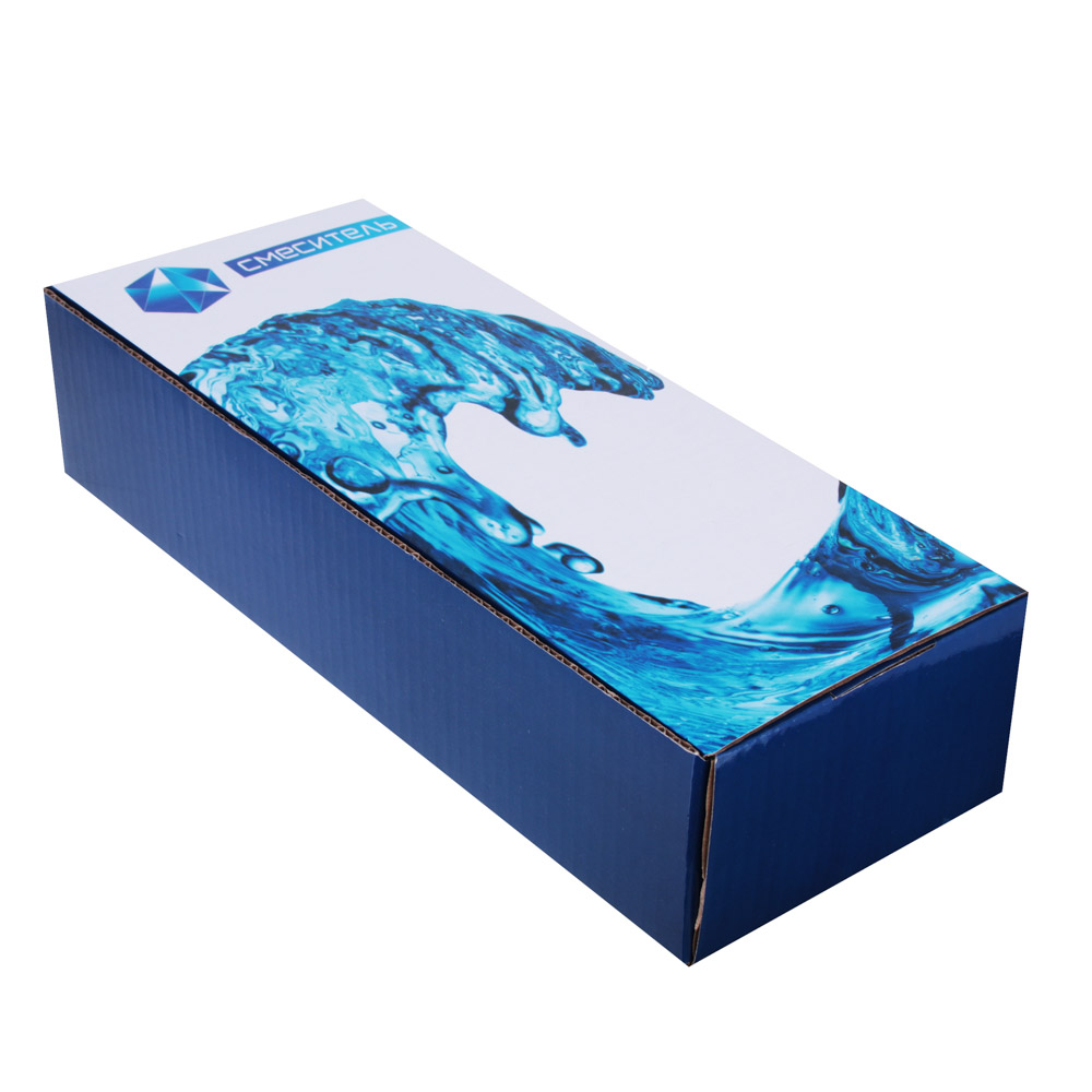 Смеситель Klabb 09 (09) для ванны, дл. излив, керам. кран-буксы 1/2", хром, арт.№ 566-195