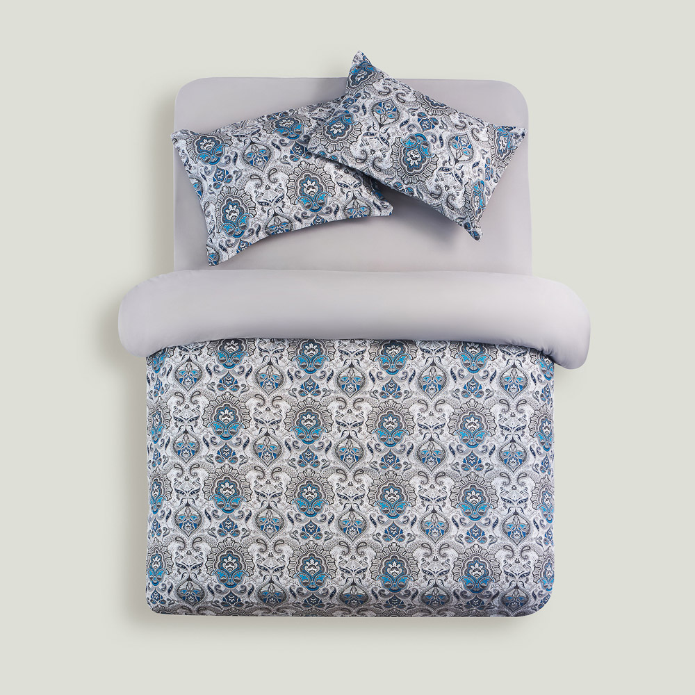 PROVANCE Нэви Комплект постельного белья 2 (4 предмета), микросатин, арт.№ 421-517