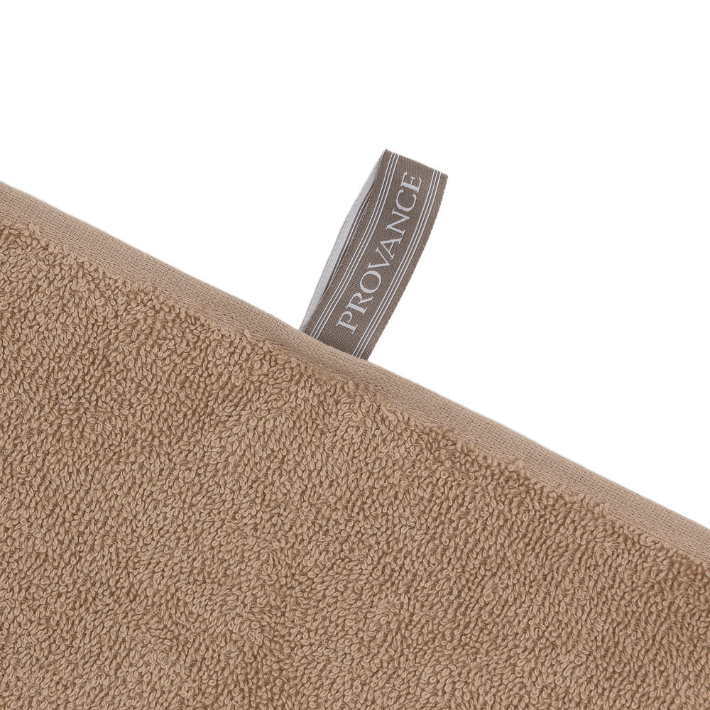 PROVANCE Виана Полотенце махровое, 100% хлопок, 50х90см, темно-бежевый, арт.№ 484-076