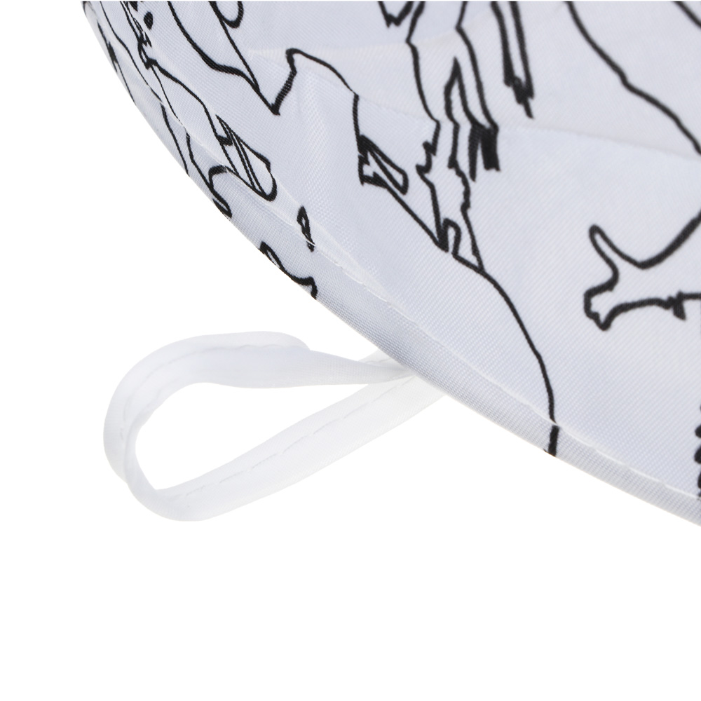 BY Русские Супергерои Корзина для белья с ручками, полиэстер, 45x45x65 см, белая, арт.№ 402-019