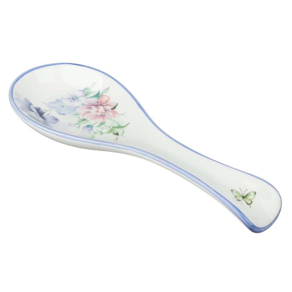 Подставка под ложку 24,7х9х2,5см, тм MILLIMI Гарден, керамика, арт.№ 824-296