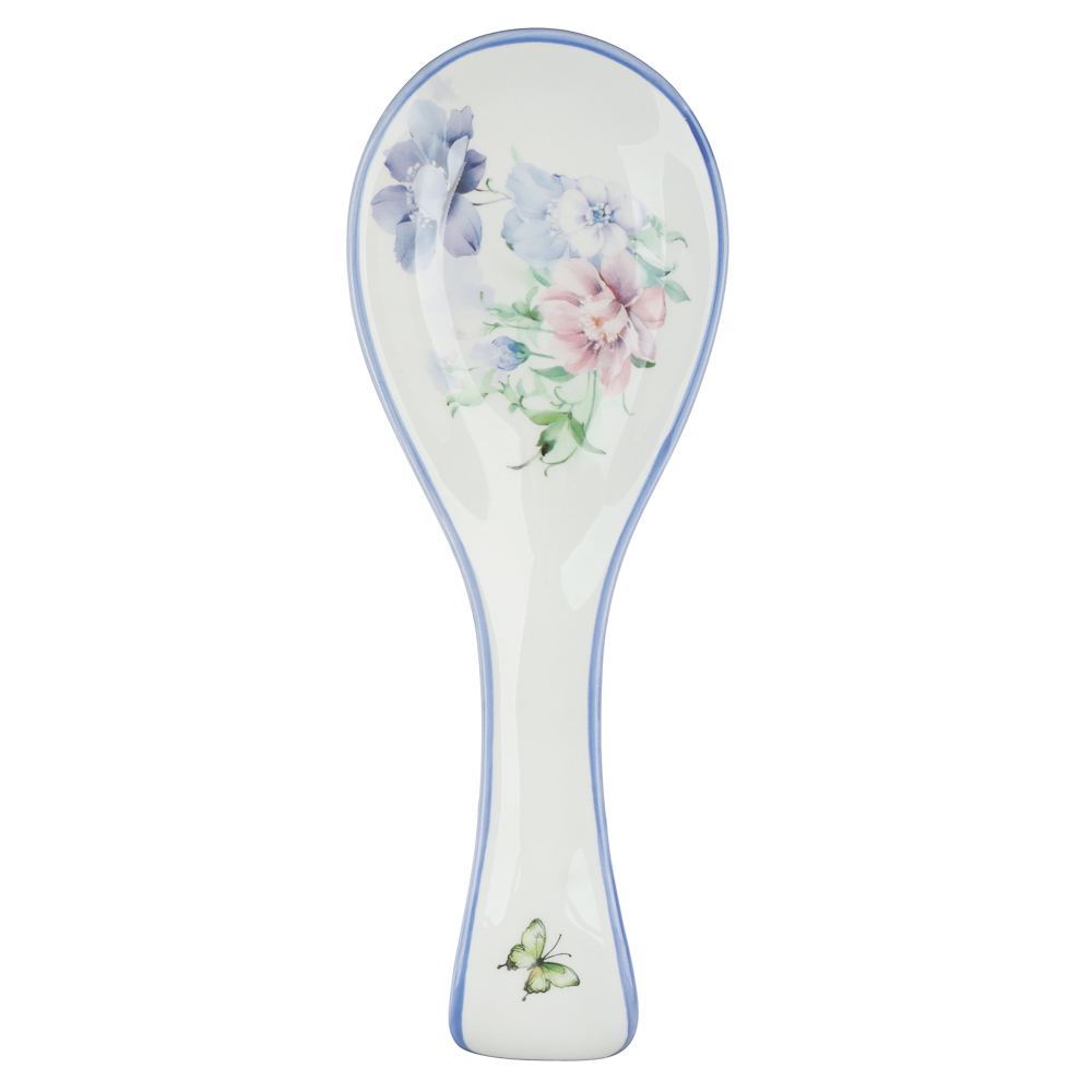 Подставка под ложку 24,7х9х2,5см, тм MILLIMI Гарден, керамика, арт.№ 824-296