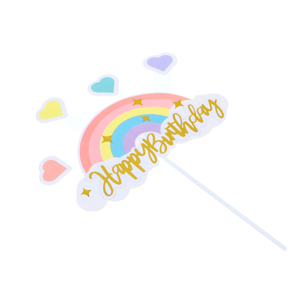 FNtastic Декор для праздничного стола, радуга, 19,5 см, 2 дизайна, арт С1 (530-314), арт.№ 349-599