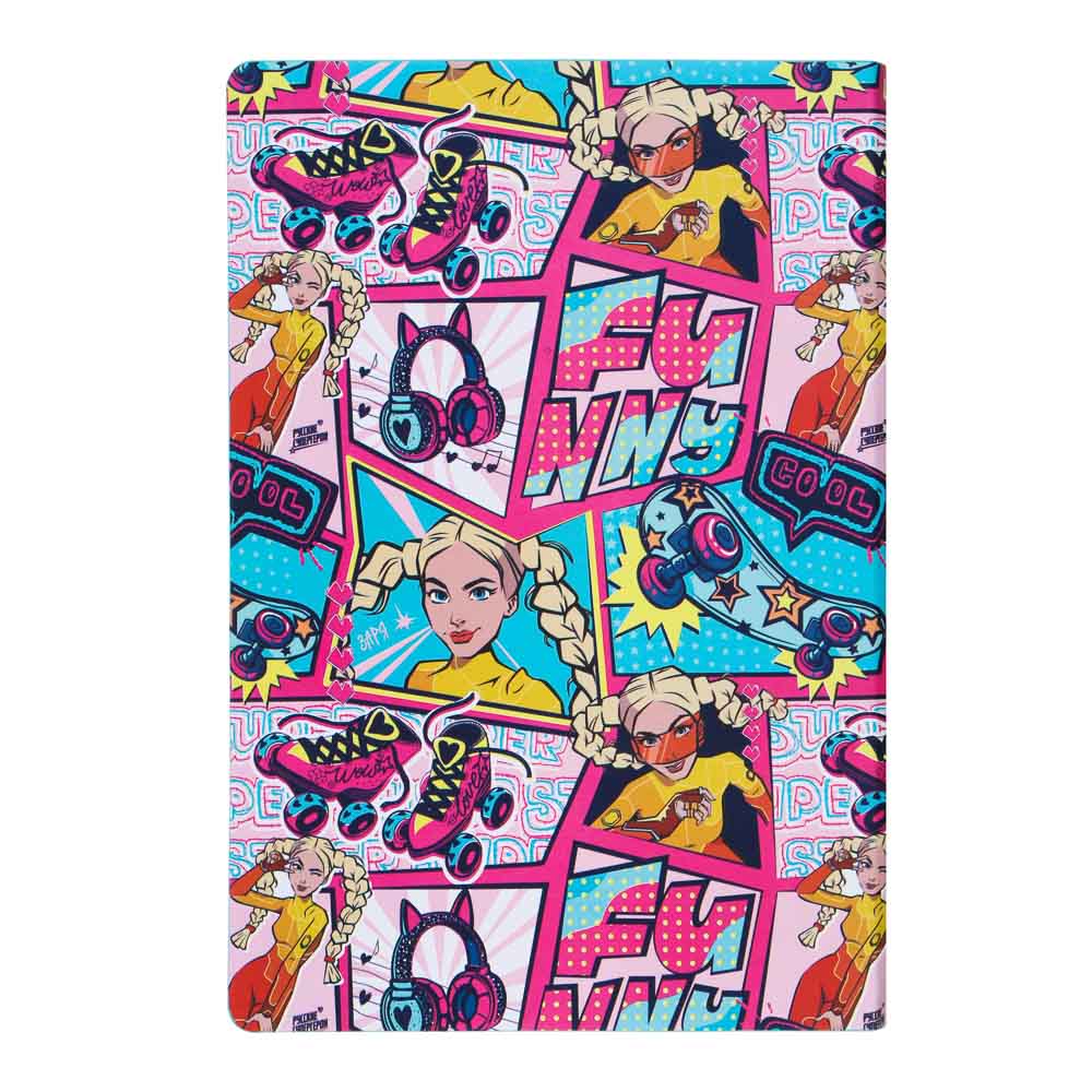 BY Русские Супергерои Бизнес - блокнот А5, 192стр., гибкая обл., цв.срез, закл., "Заря Фэшн", арт.№ 801-020