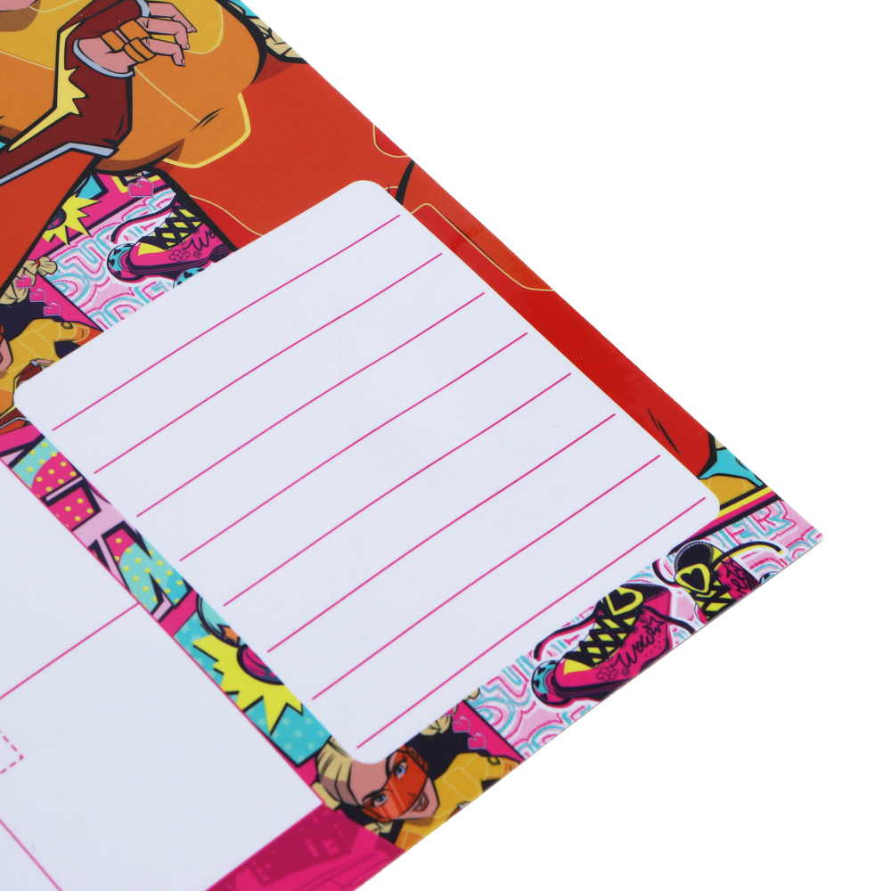 BY Русские Супергерои Маркерная доска - планировщик, гибкая, магнитная, 30х40см, ПЭТ, маркер, "Заря", арт.№ 801-021