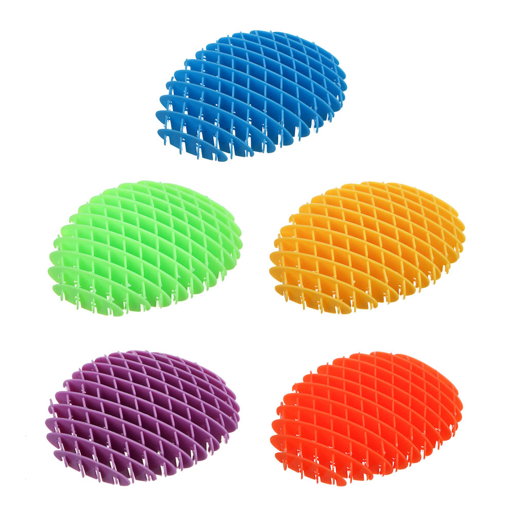 BY Фиджет игрушка антистресс "Русские Супергерои", пластик, 10,5х9,5см, 5 цветов, арт.№ 295-174