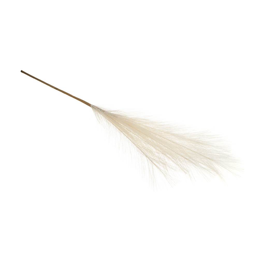 Ветка искусственная декоративная тм LADECOR пампасная трава длина 70 см, арт.№ 426-018