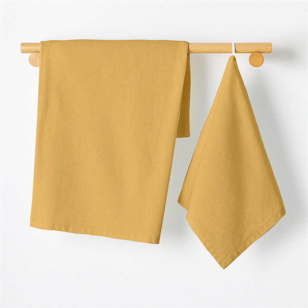 PROVANCE Ботаника Полотенце кухонное 40х60см, 100% хлопок, 2 дизайна, мятый хлопок, арт.№ 488-185