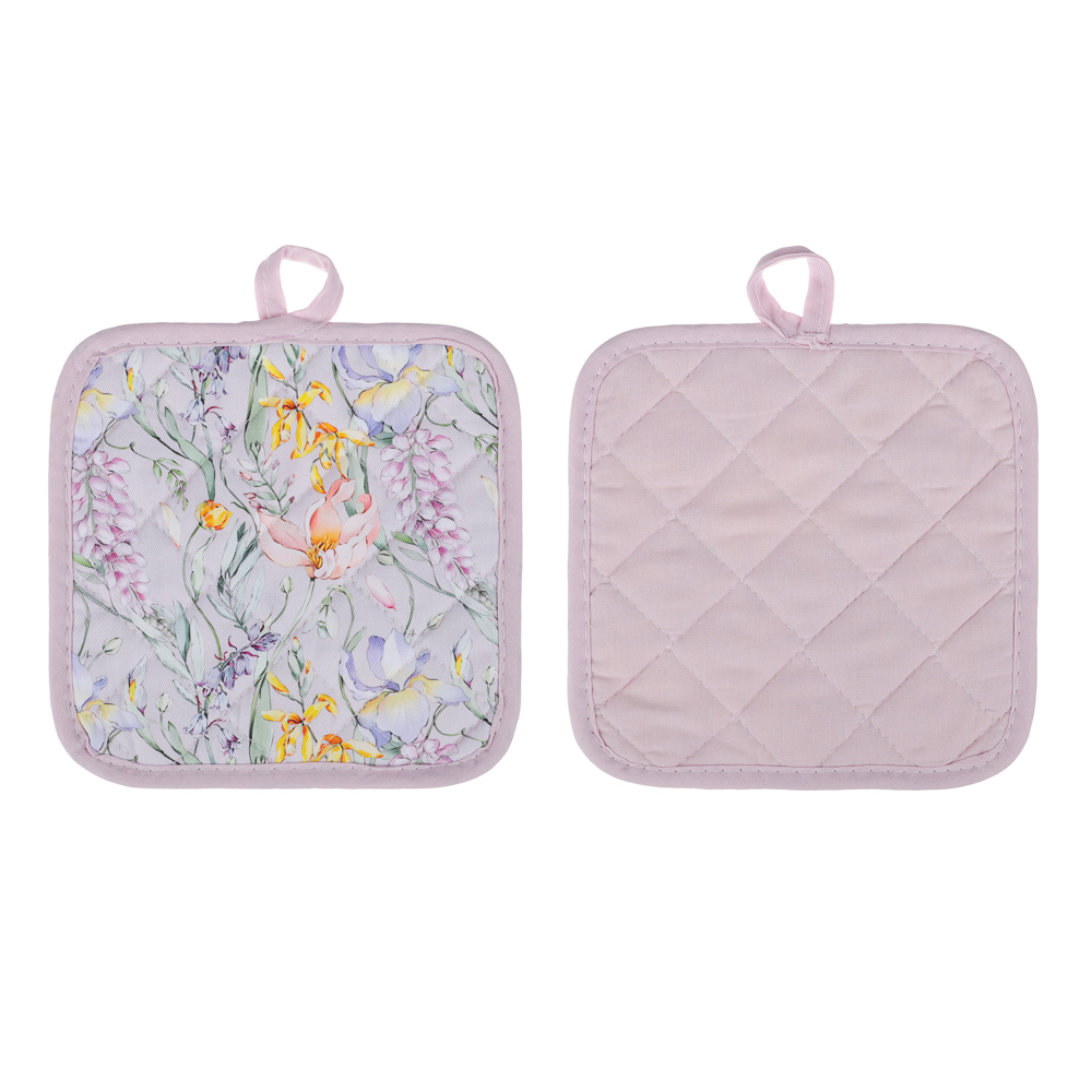 PROVANCE Ботаника Прихватка 18х18см, 100% хлопок, 2 дизайна, арт.№ 488-188