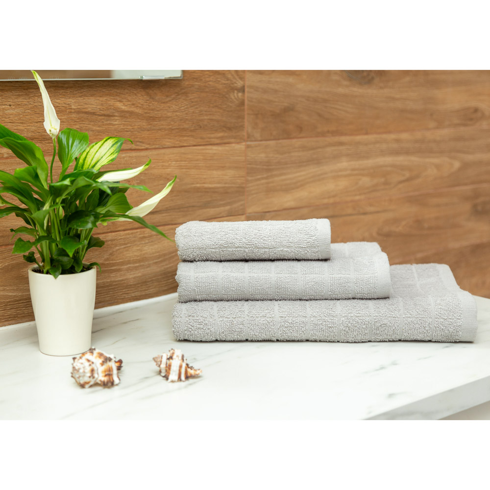 PROVANCE Линт Полотенце махровое, 100% хлопок, 70х130см, серый, арт.№ 484-021