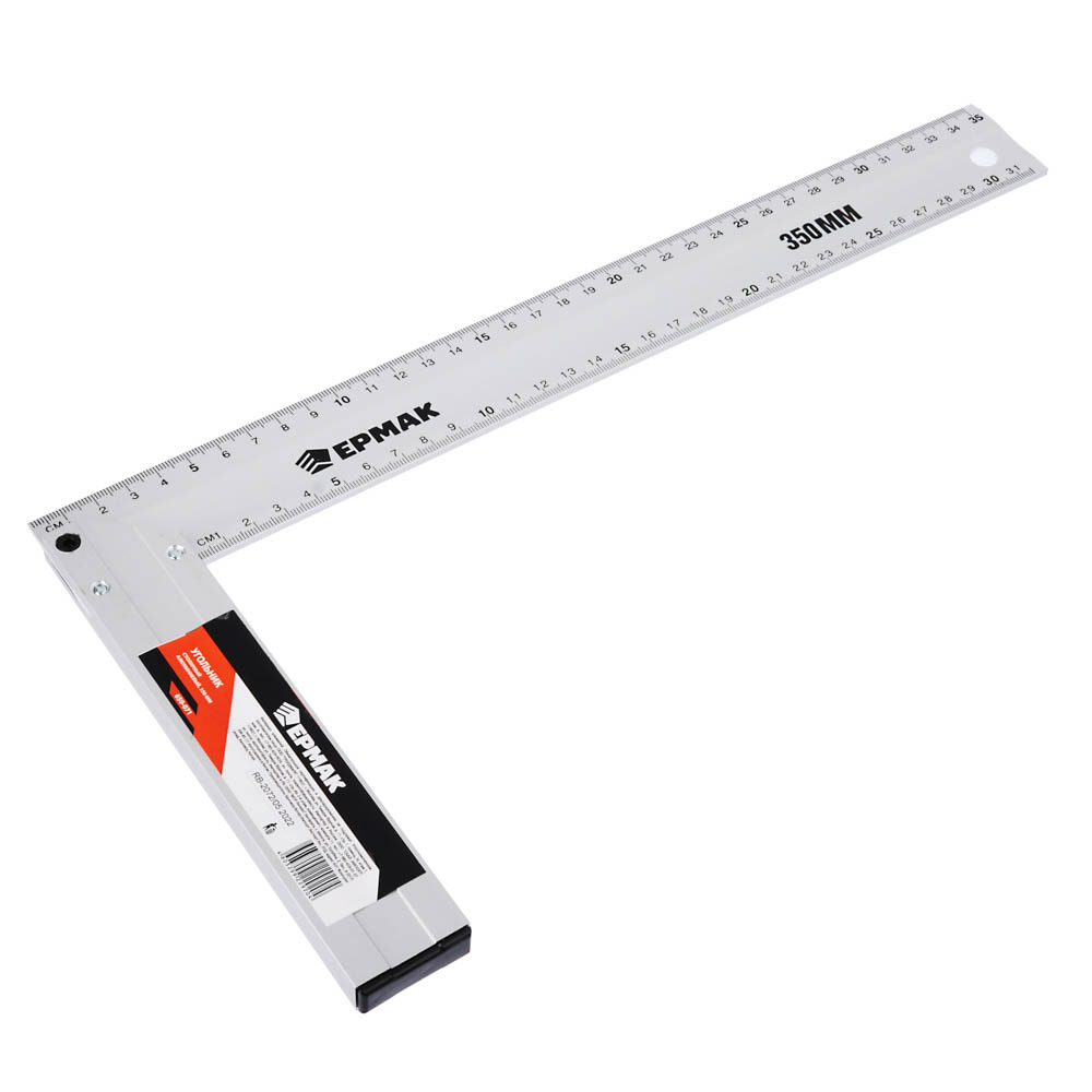 ЕРМАК Угольник столярный алюминиевый 350мм, арт.№ 659-071