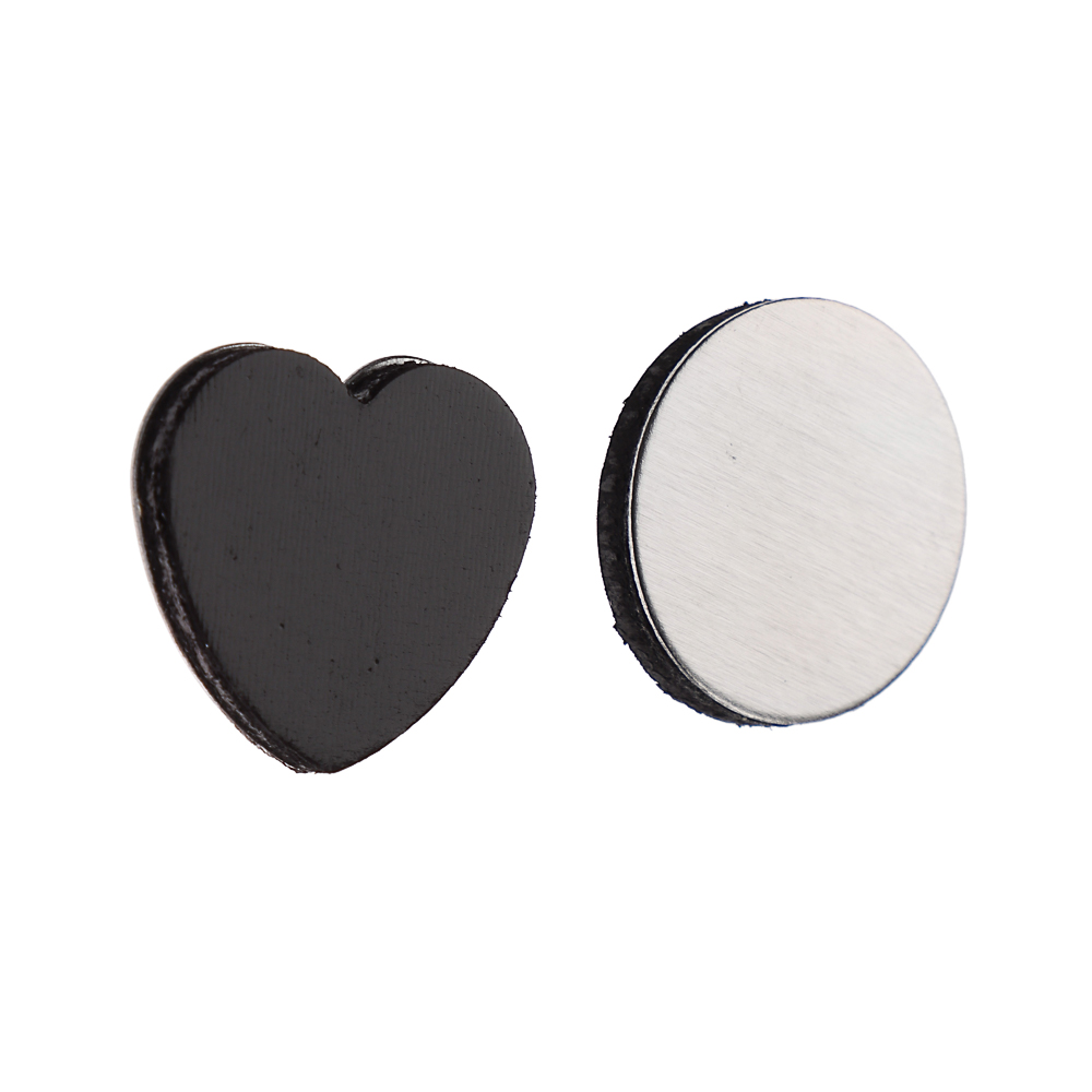 Магнитики на холодильник тм VETTA, 2,5см, нерж.сталь 430 + 3мм магнит, 2 дизайна, арт.№ 440-367