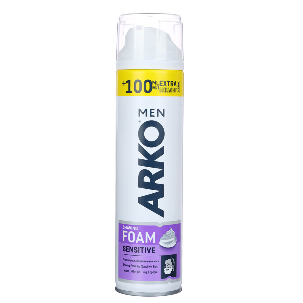 Пена для бритья ARKO MEN Sensitive, 300 мл, арт.№ 949-029
