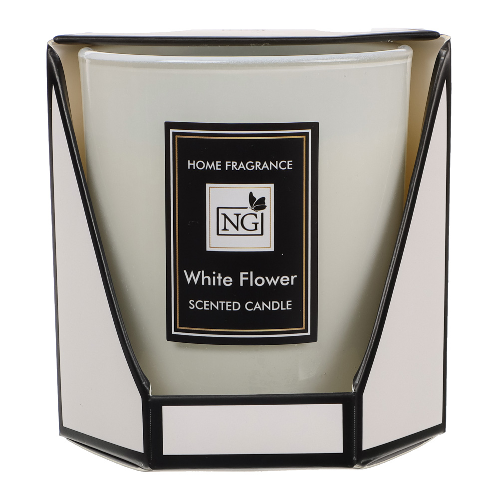 NEW GALAXY Свеча ароматизированная Home 140 гр. wood sage, white flower, bluebell, pear, арт.№ 778-139