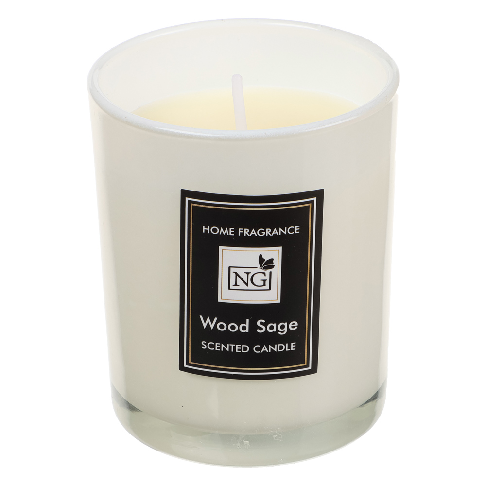 NEW GALAXY Свеча ароматизированная Home 140 гр. wood sage, white flower, bluebell, pear, арт.№ 778-139