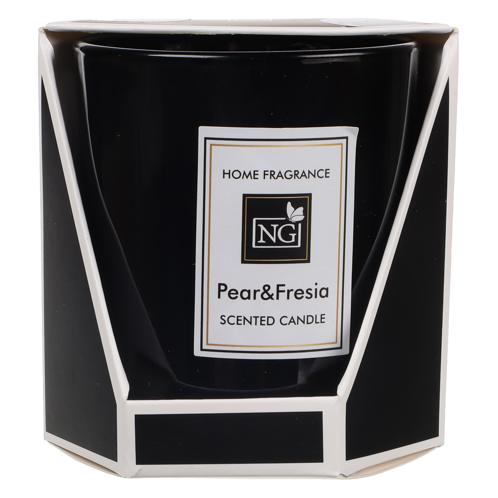 NEW GALAXY Свеча ароматизированная Home 140 гр. wood sage, white flower, bluebell, pear, арт.№ 778-139