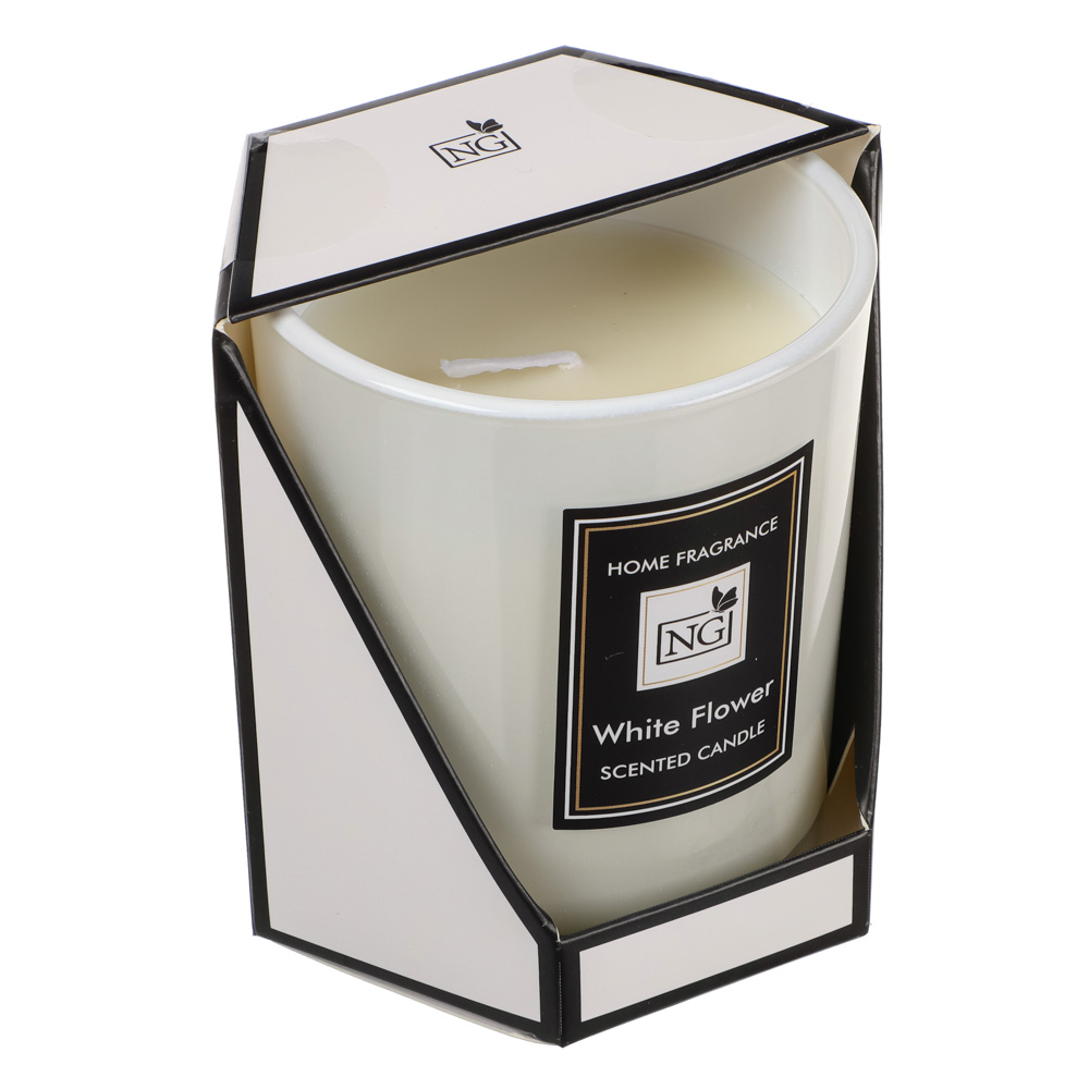 NEW GALAXY Свеча ароматизированная Home 140 гр. wood sage, white flower, bluebell, pear, арт.№ 778-139