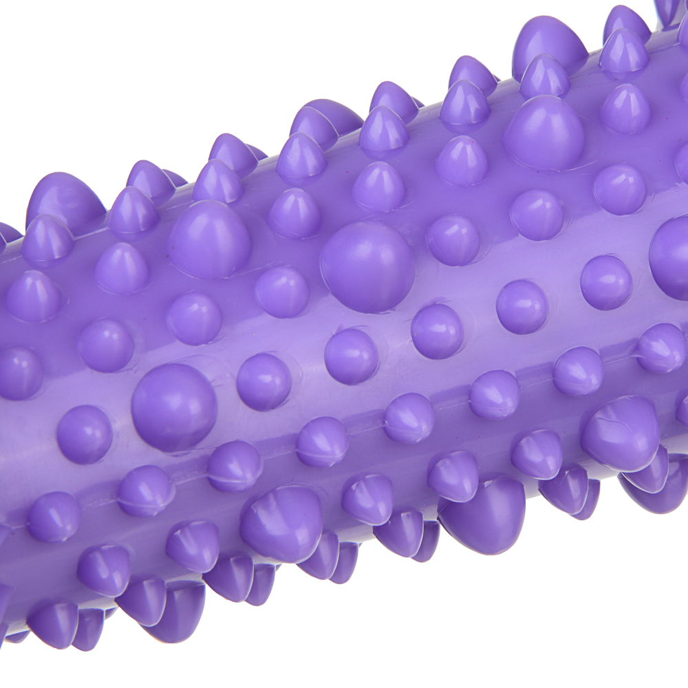 Ролик массажный для рук и ног тм BY SPORT, 13,5x7см, ABS, фиолетовый, арт.№ 192-135