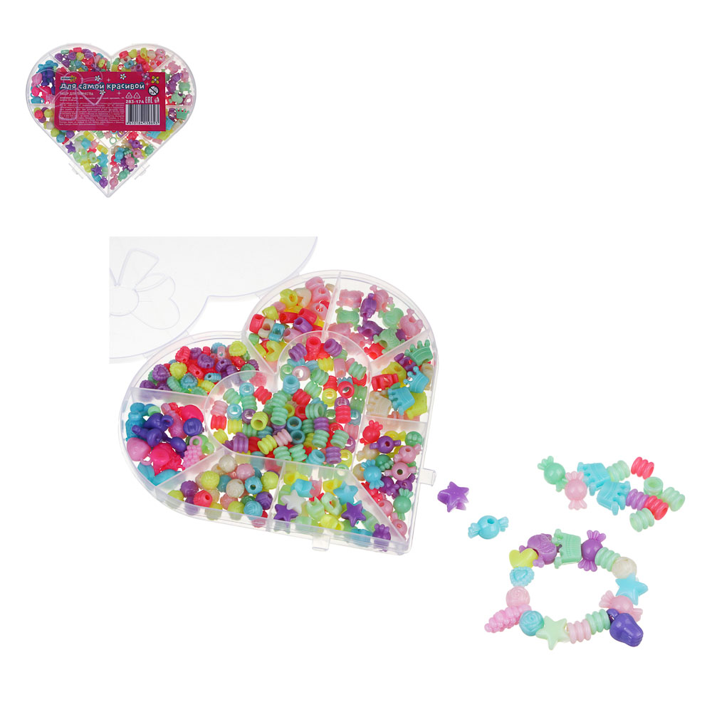 ХОББИХИТ Набор для творчества "Для самой красивой", PP, металл, 15-20см, 3 дизайна, арт.№ 283-174