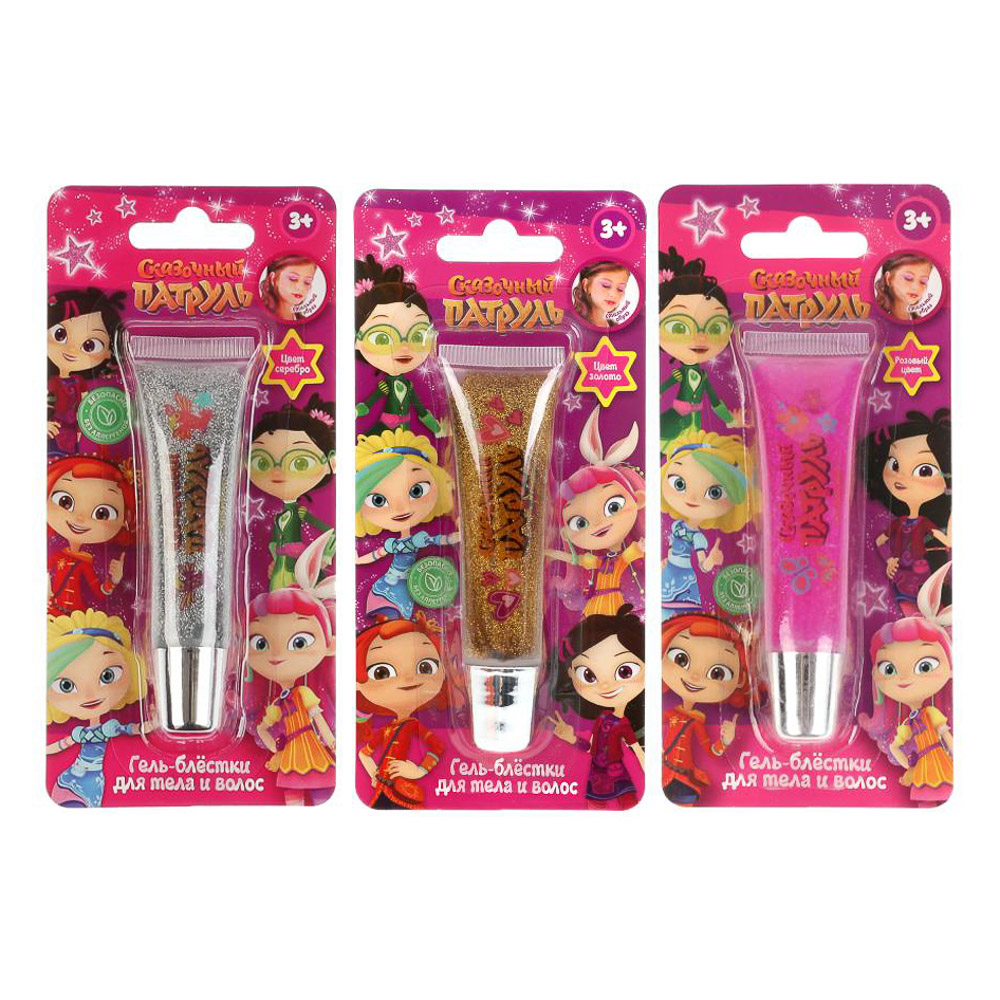 МИЛАЯ ЛЕДИ Сказочный патруль Гель-блестки для тела и волос, 2 тона, 30 мл, арт.№ 330-427