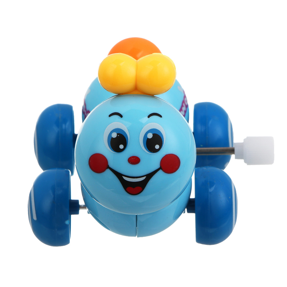 Заводная игрушка "Гусеничка", ABS, 5,3х7,1х5,7см, 4 дизайна, арт.№ 258-104