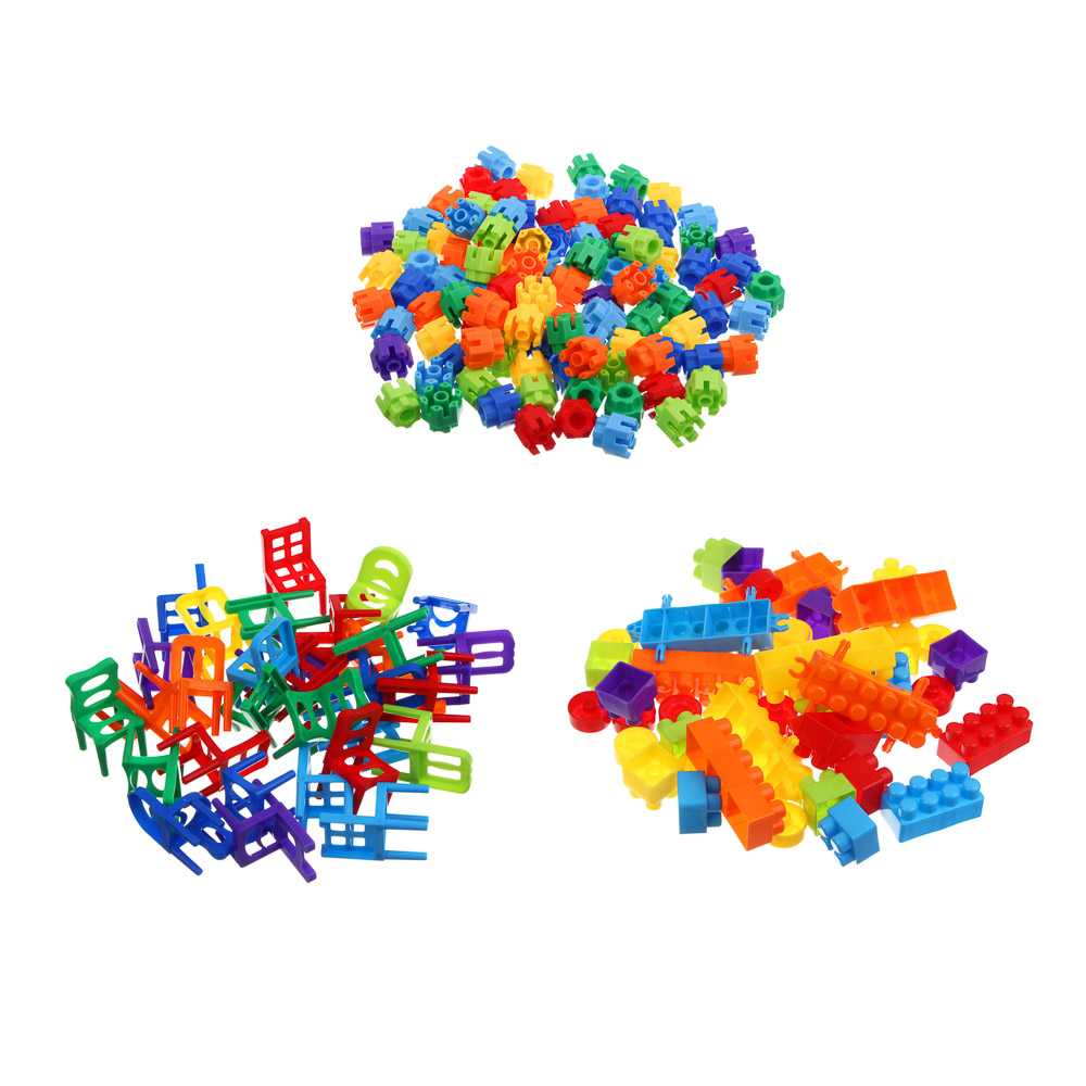 Конструктор для детей в ассортименте PP, 30х20x3см, 4 дизайна, арт.№ 891-346