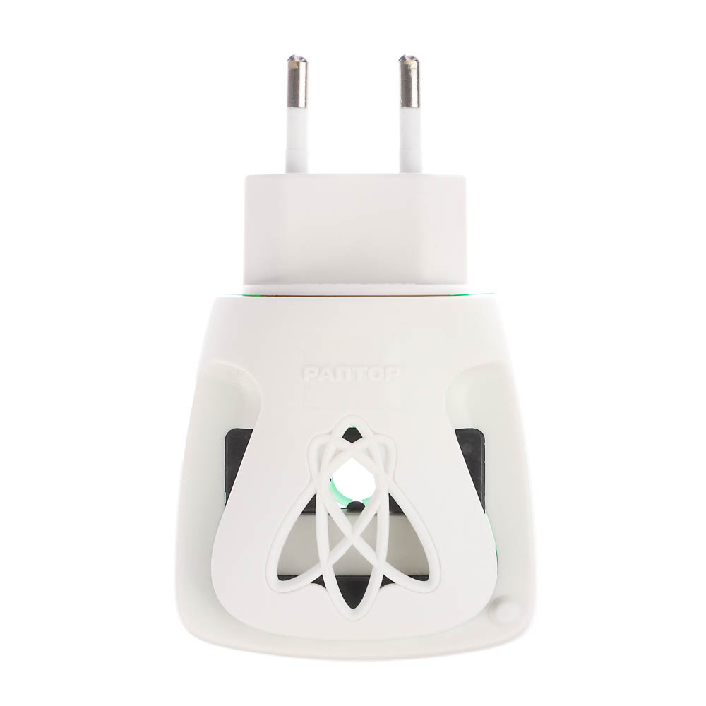 Комплект для защиты от комаров РАПТОР: электрофумигатор+жидкость без запаха, 30 ночей, 20мл, арт.№ 964-005