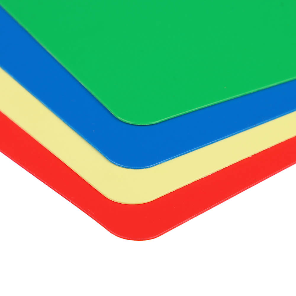 Набор досок разделочных гибких 4шт, полипропилен, 32,5х26,5см, арт.№ 852-097