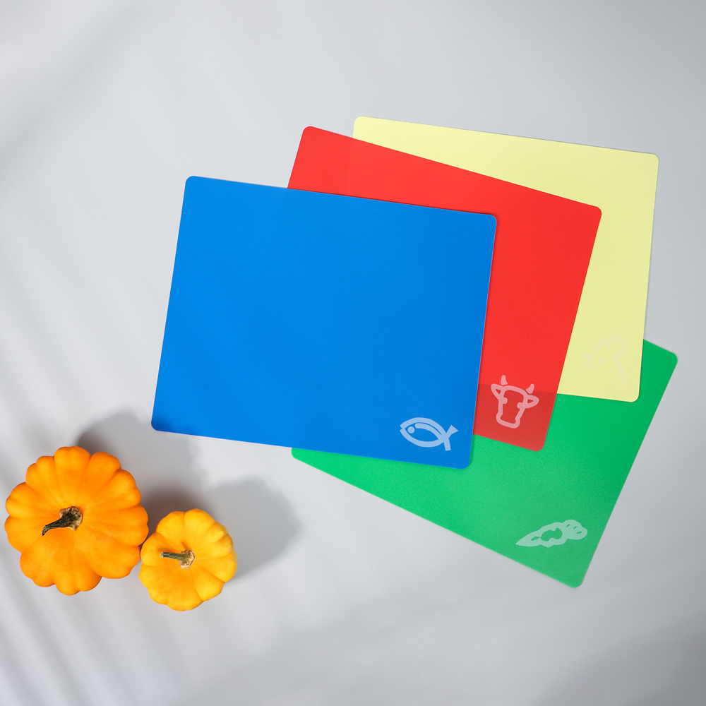 Набор досок разделочных гибких 4шт, полипропилен, 32,5х26,5см, арт.№ 852-097