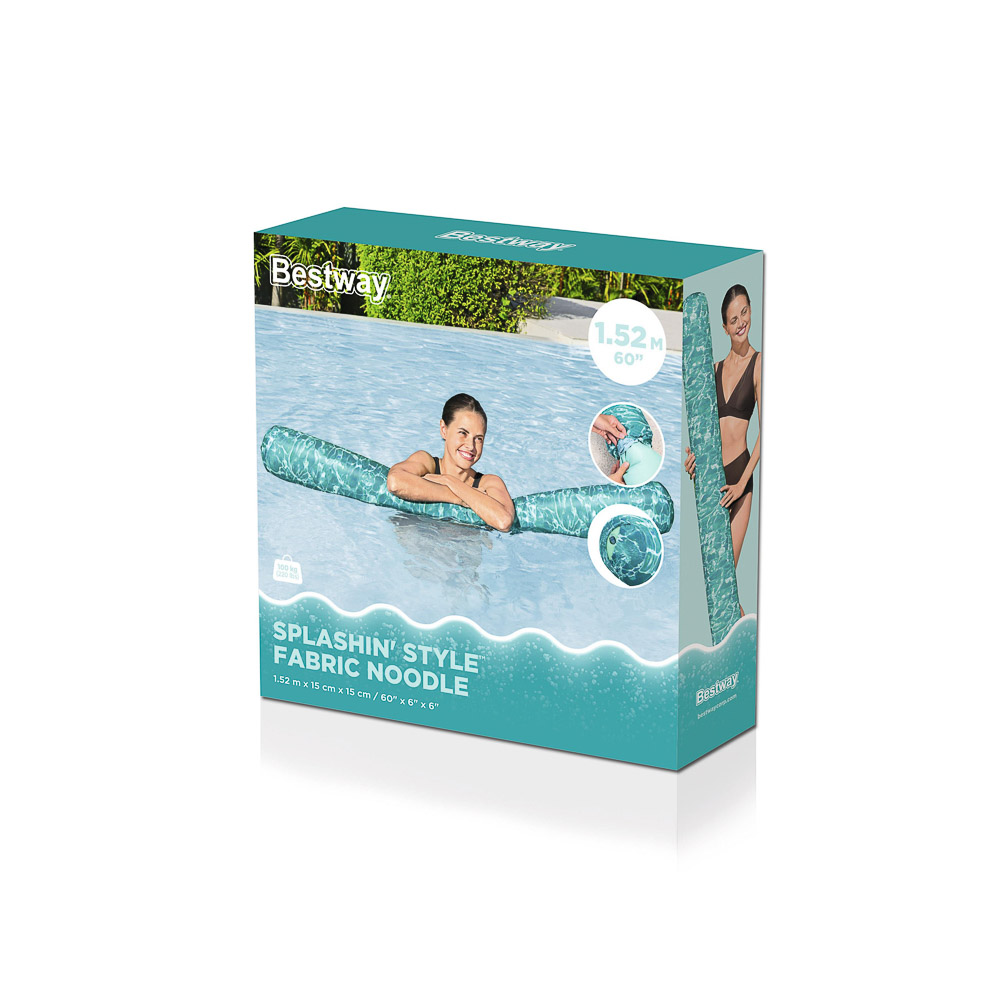 BESTWAY Аквапалка с текстильным чехлом SPLASHIN' STYLE, 152x15x15см, 43734, арт.№ 029-064