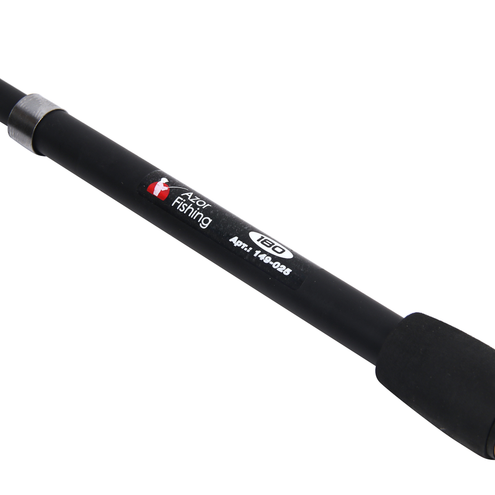 Спиннинг "Шторм" тм AZOR FISHING, телескоп., файбергласс, 1,8м, тест 10-30гр., арт.№ 149-025