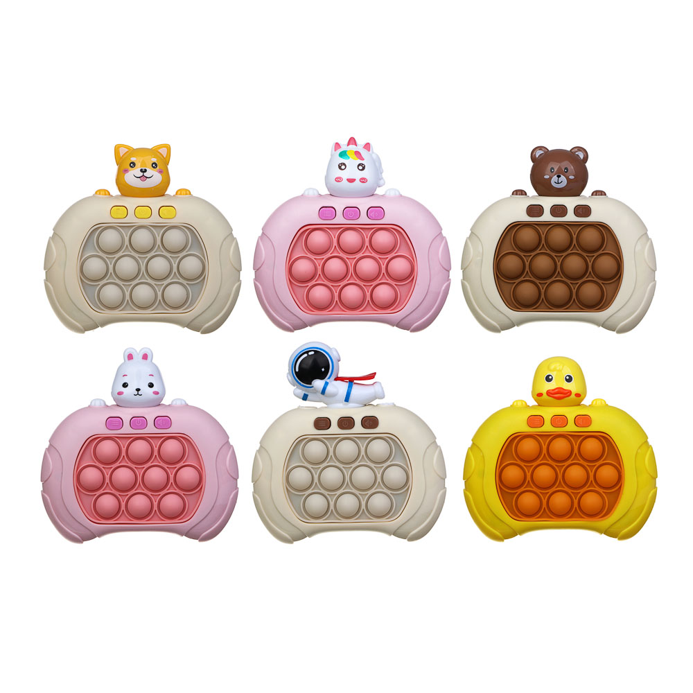 ИГРОЛЕНД Игрушка-антистресс головоломка, 3хAAA, PP, 12,8х12,6х5,6см, 6 видов, арт.№ 214-091