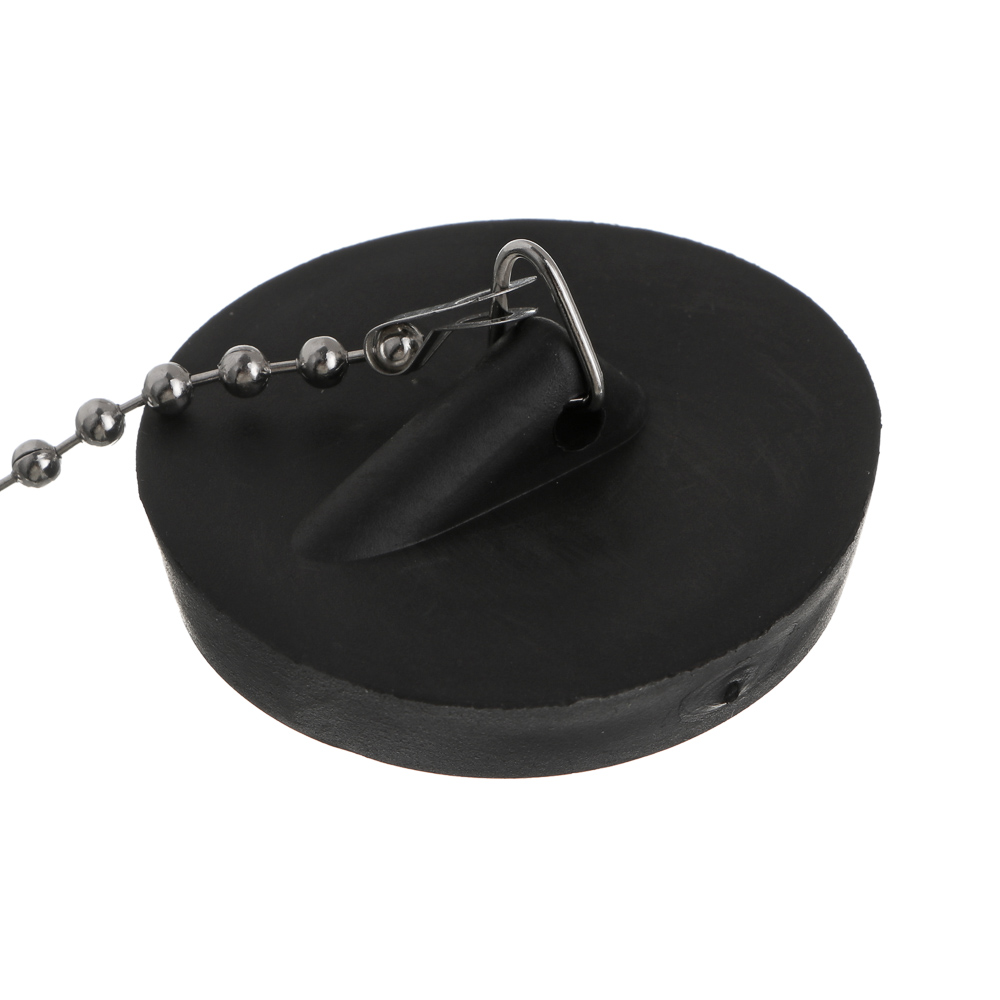 Пробка для ванны с цепочкой 29см тм VETTA, резина, d4см, арт.№ 463-755