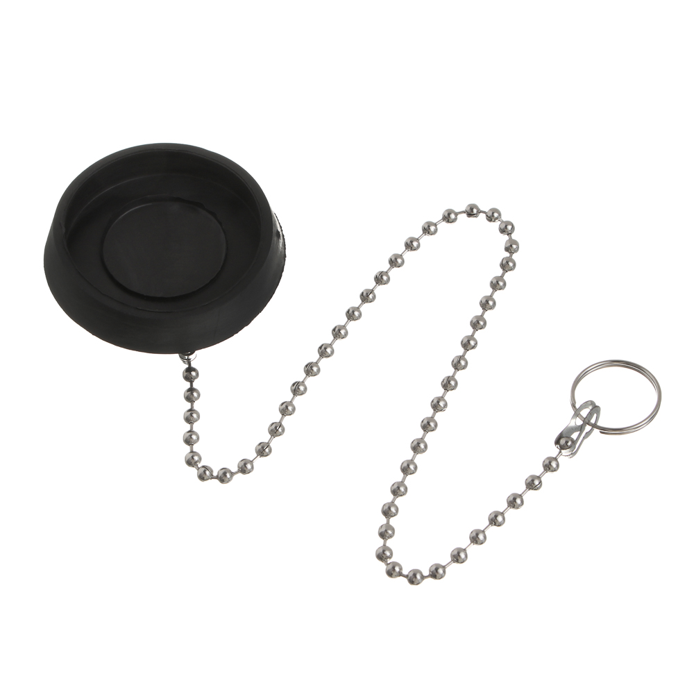 Пробка для ванны с цепочкой 29см тм VETTA, резина, d4см, арт.№ 463-755