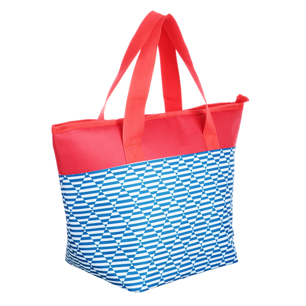 ЯРКОЕ ЛЕТО Термосумка пляжная 12л, 600D, ПЭВА, 39/23х17х24см, арт.№ 118-134