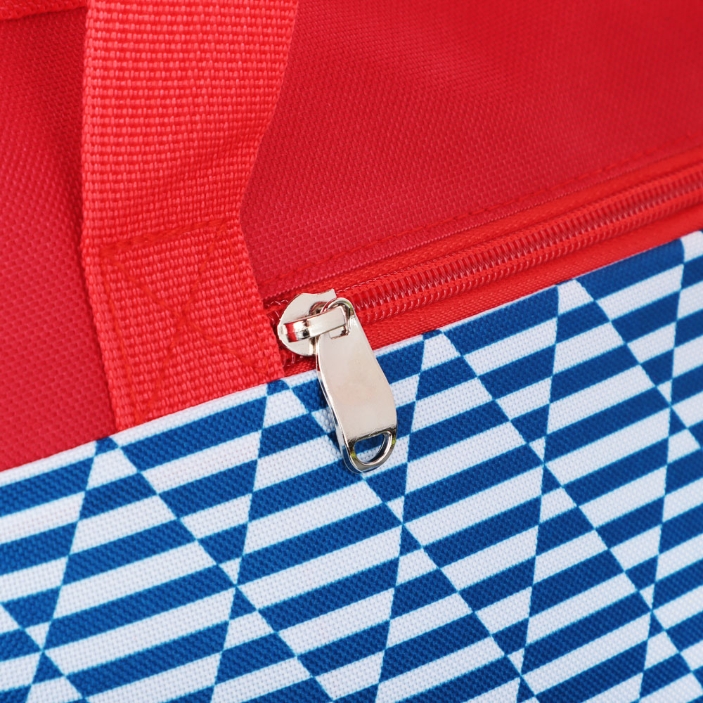 ЯРКОЕ ЛЕТО Термосумка пляжная 12л, 600D, ПЭВА, 39/23х17х24см, арт.№ 118-134