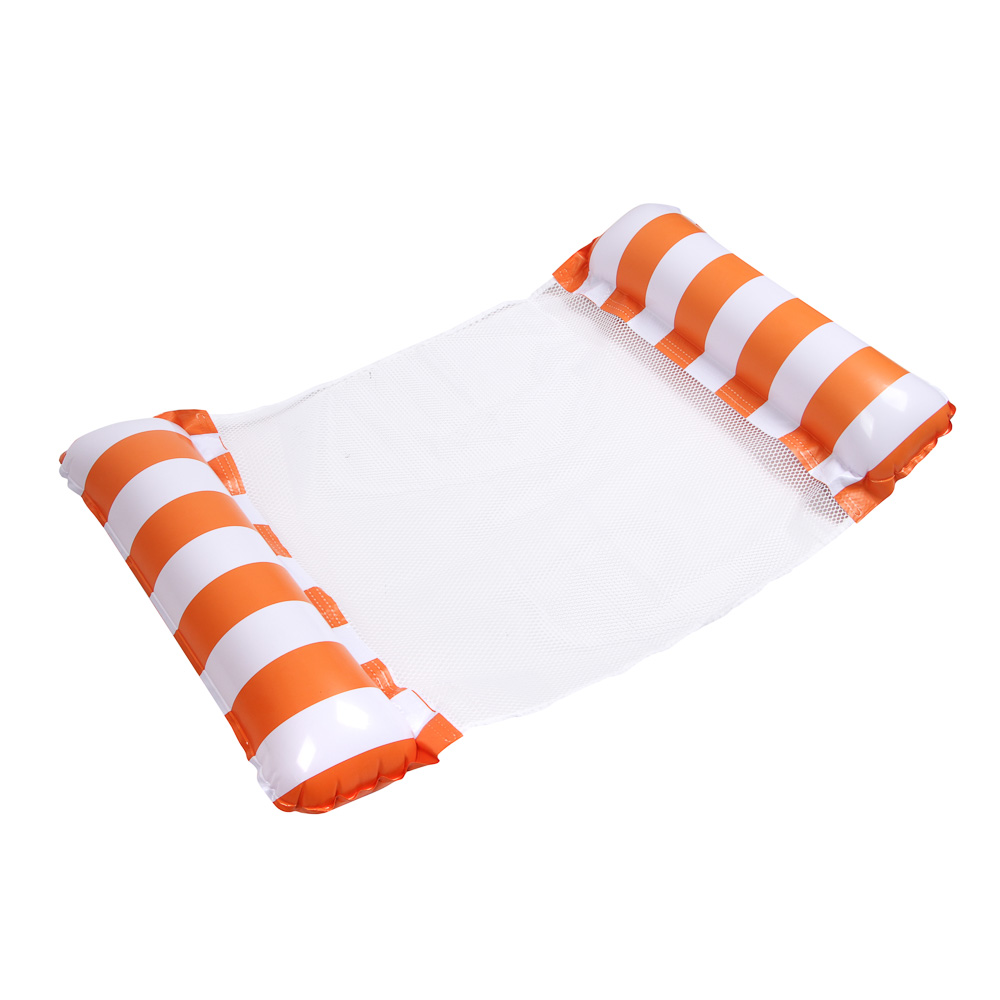 Гамак надувной для плавания "Яркое лето", тм BY SPORT, 125х69 см, ПВХ, 0.18мм, 3 цвета, арт.№ 130-024